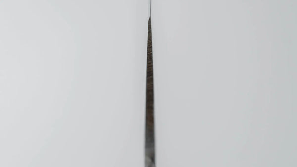 Hitohira Imojiya KF Stainless Sujihiki 240mm Pakka Handle - Tetogi