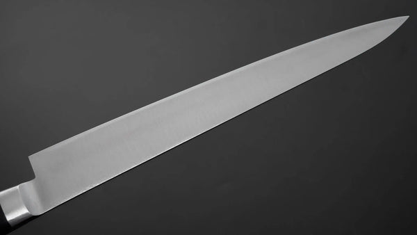 Hitohira Imojiya KF Stainless Sujihiki 240mm Pakka Handle - Tetogi