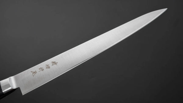 Hitohira Imojiya KF Stainless Sujihiki 240mm Pakka Handle - Tetogi