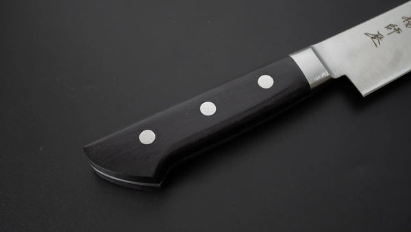 Hitohira Imojiya KF Stainless Sujihiki 240mm Pakka Handle - Tetogi