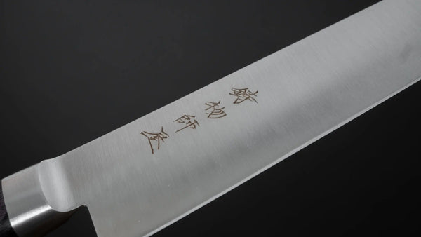 Hitohira Imojiya KF Stainless Sujihiki 270mm Pakka Handle - Tetogi
