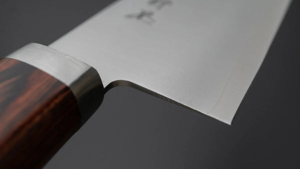 Hitohira Imojiya MZ VG-1 Gyuto 210mm Imitation Mahogany Handle - Tetogi
