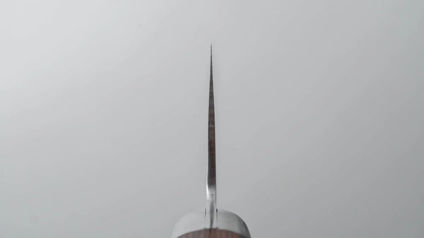 Hitohira Imojiya MZ VG-1 Gyuto 210mm Imitation Mahogany Handle - Tetogi