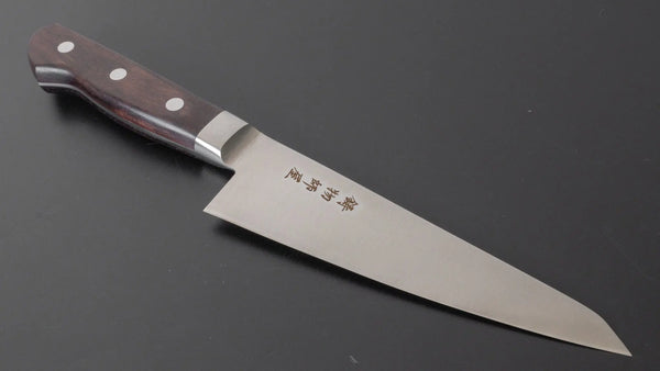 Hitohira Imojiya OKD VG-1 Honesuki Kaku 150mm Wood Handle - Tetogi