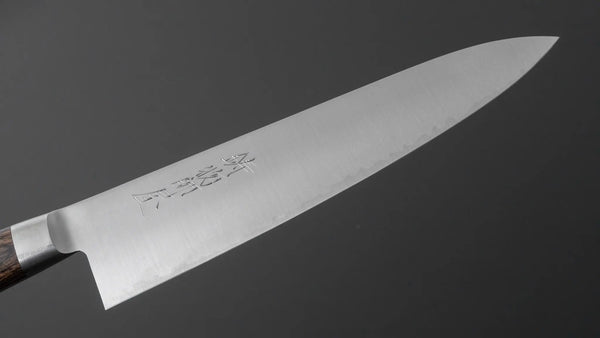 Hitohira Imojiya ST SG2 Gyuto 210mm Brown Pakka Handle - Tetogi