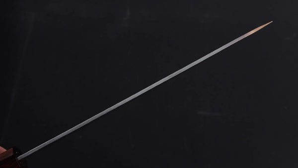 Hitohira Imojiya ST Tsuchime Damascus Gyuto 210mm Pakka Handle (Wa) - Tetogi