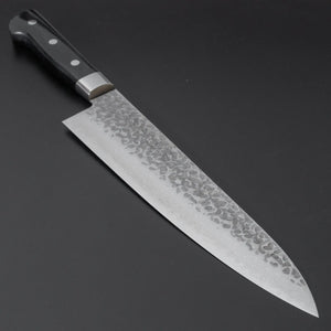 Hitohira Imojiya ST Tsuchime Damascus Gyuto 240mm Pakka Handle (Yo) - Tetogi