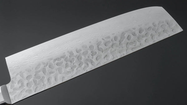 Hitohira Imojiya ST Tsuchime Damascus Nakiri Pakka Handle (Yo) - Tetogi