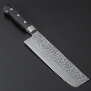 Hitohira Imojiya ST Tsuchime Damascus Nakiri Pakka Handle (Yo) - Tetogi