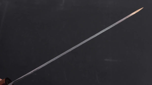 Hitohira Imojiya ST Tsuchime Damascus Santoku 180mm Pakka Handle (Wa) - Tetogi