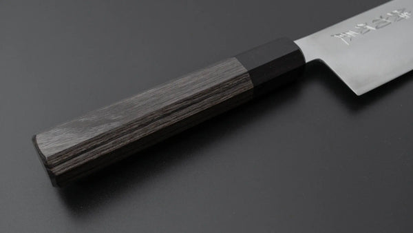 Hitohira Imojiya TH Blue Super Nakiri Pakka Handle (Gray) - Tetogi