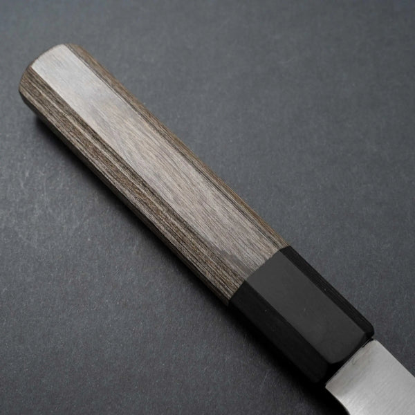 Hitohira Imojiya TH Blue Super Petty 120mm Pakka Handle (Gray) - Tetogi