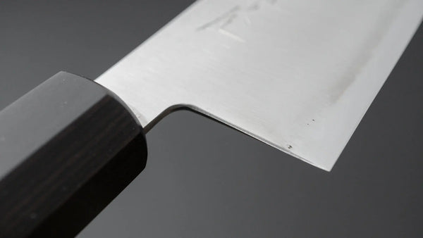 Hitohira Imojiya TH Blue Super Santoku Pakka Handle (Gray) - Tetogi