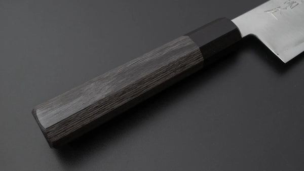 Hitohira Imojiya TH Blue Super Santoku Pakka Handle (Gray) - Tetogi