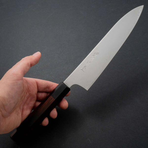 Hitohira Imojiya TH Damascus Gyuto 210mm Pakka Handle (Red) - Tetogi