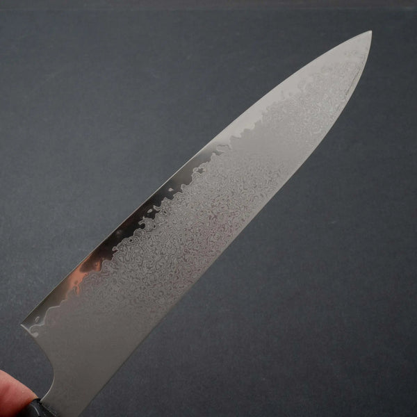 Hitohira Imojiya TH Damascus Gyuto 210mm Pakka Handle (Red) - Tetogi