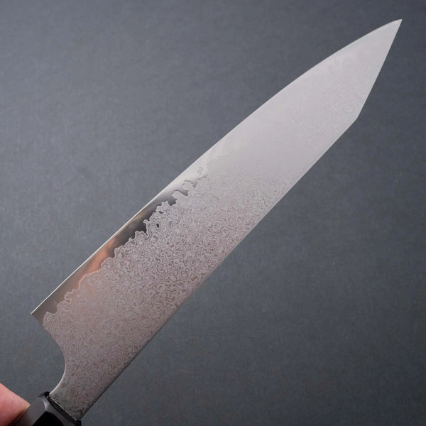 Hitohira Imojiya TH Damascus Kiritsuke Gyuto 210mm Pakka Handle (Red) - Tetogi