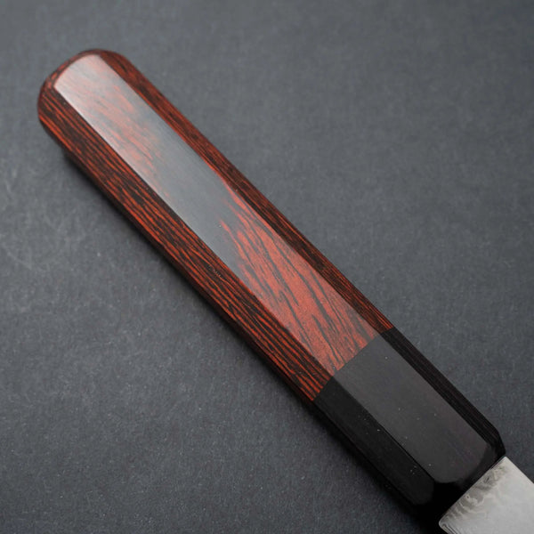 Hitohira Imojiya TH Damascus Petty 150mm Pakka Handle (Red) - Tetogi