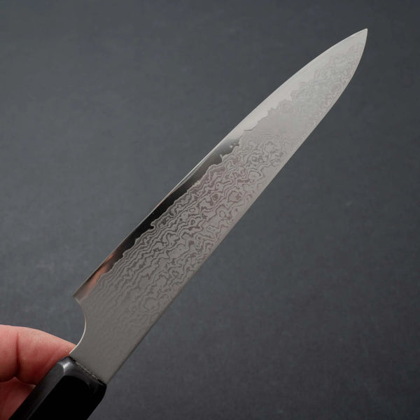 Hitohira Imojiya TH Damascus Petty 150mm Pakka Handle (Red) - Tetogi
