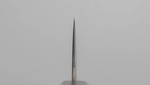 Hitohira Imojiya TH Damascus Santoku 180mm Pakka Handle (Gray) - Tetogi