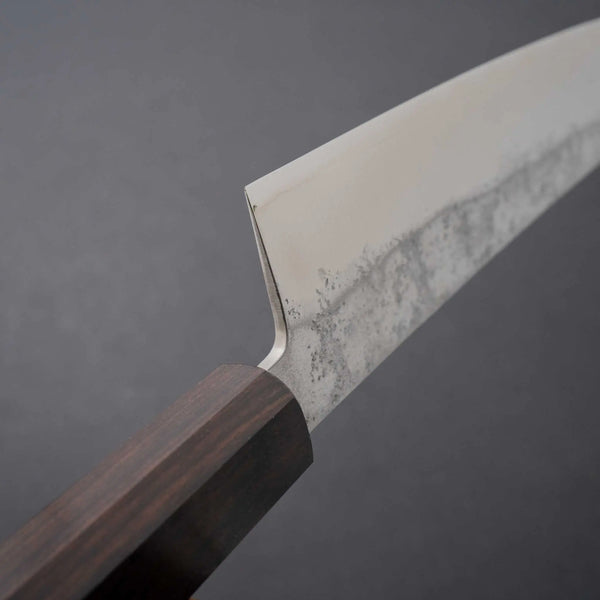 Hitohira Imojiya TH Silver #3 Nashiji Gyuto 210mm Ebony Handle - Tetogi