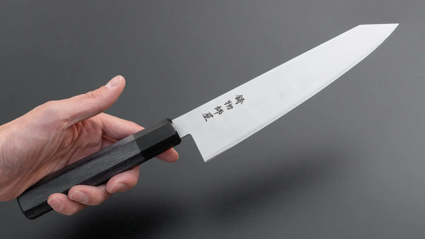 Hitohira Imojiya TH Stainless Kiritsuke Gyuto 210mm Pakka Handle (Wa) - Tetogi