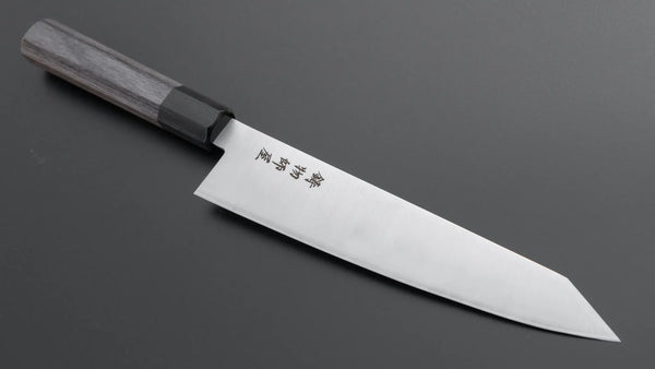 Hitohira Imojiya TH Stainless Kiritsuke Gyuto 210mm Pakka Handle (Wa) - Tetogi
