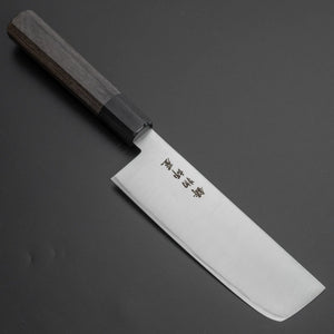 Hitohira Imojiya TH Stainless Nakiri 160mm Pakka Handle (Wa) - Tetogi
