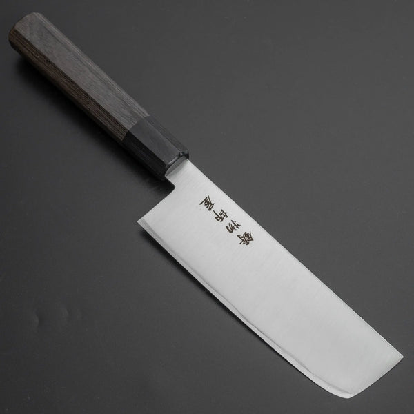 Hitohira Imojiya TH Stainless Nakiri 160mm Pakka Handle (Wa) - Tetogi