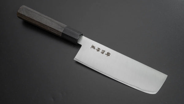 Hitohira Imojiya TH Stainless Nakiri 160mm Pakka Handle (Wa) - Tetogi