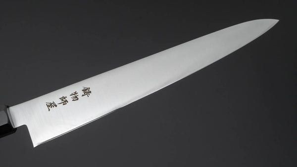 Hitohira Imojiya TH Stainless Sujihiki 240mm Pakka Handle (Wa) - Tetogi