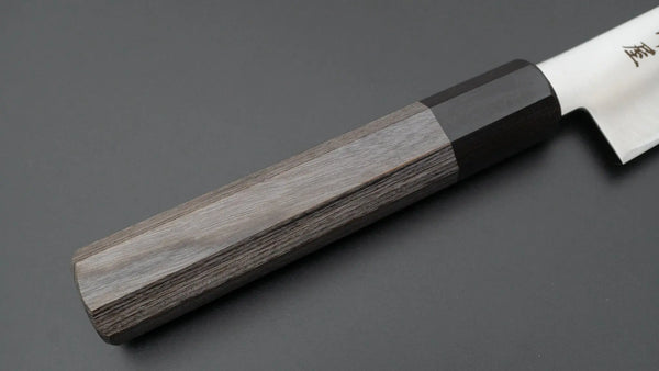 Hitohira Imojiya TH Stainless Sujihiki 240mm Pakka Handle (Wa) - Tetogi