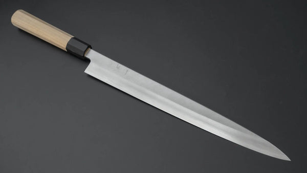 Hitohira Kikuchiyo Manzo VG-10 Yanagiba 300mm Ho Wood Handle (Saya) - Tetogi