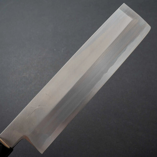 Hitohira Kikuchiyo Manzo White #3 Usuba 210mm Ho Wood Handle (D-Shape) - Tetogi