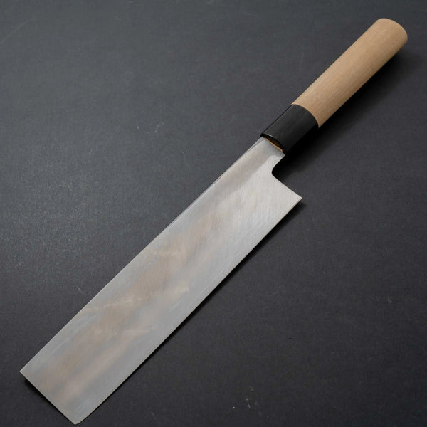Hitohira Kikuchiyo Manzo White #3 Usuba 210mm Ho Wood Handle (D-Shape) - Tetogi