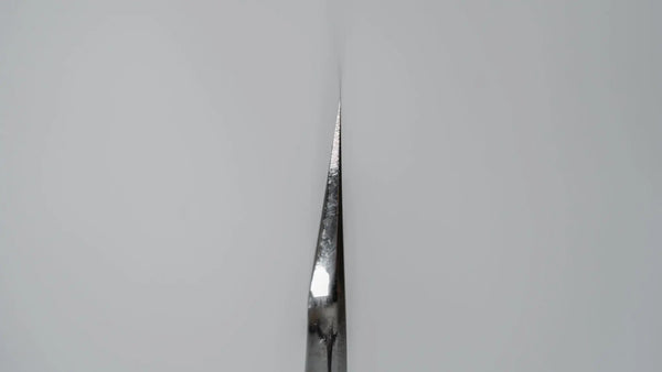 Hitohira Kikuchiyo Mosuke Silver #3 Yanagi Sakimaru 300mm Taihei Ebony Handle (Extra Curved) - Tetogi