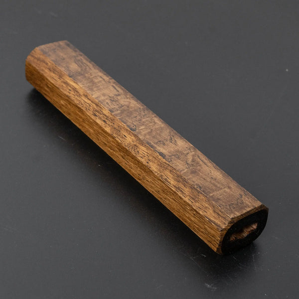 Hitohira KMT Lacquered Mono Oak Handle Dark (Gyuto) - Tetogi