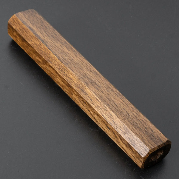 Hitohira KMT Lacquered Mono Oak Handle Dark (Sujihiki) - Tetogi
