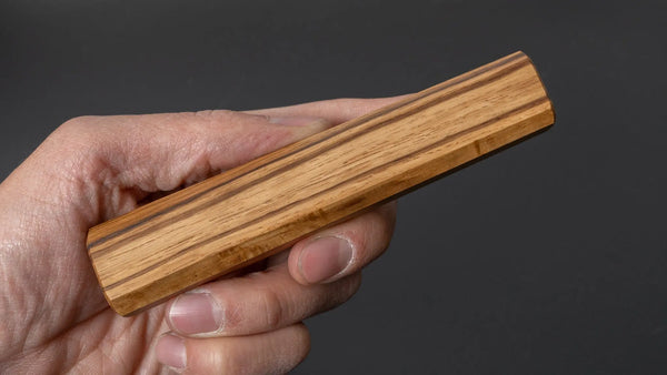 Hitohira KMT Lacquered Mono Oak Handle Natural (Petty) - Tetogi