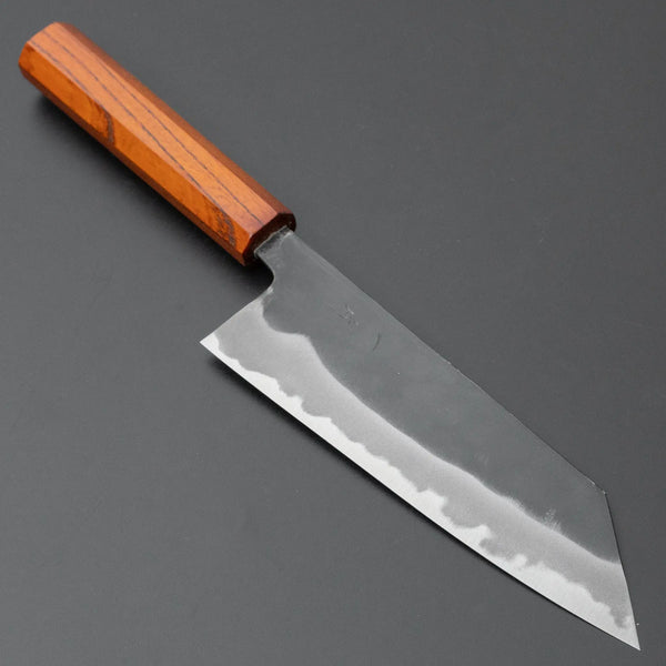 Hitohira MS Kurouchi White #2 Bunka 170mm Keyaki Zelkova Handle (Lacquered) - Tetogi