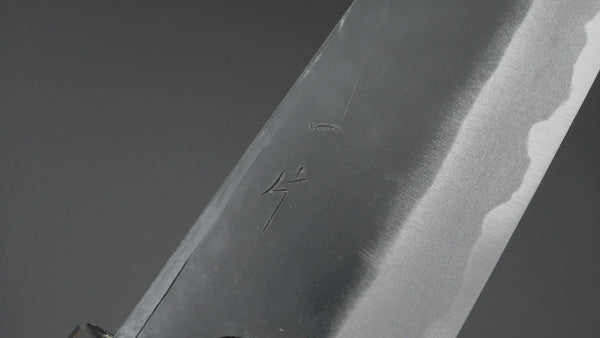 Hitohira MS Kurouchi White #2 Santoku 165mm Rosewood Handle - Tetogi