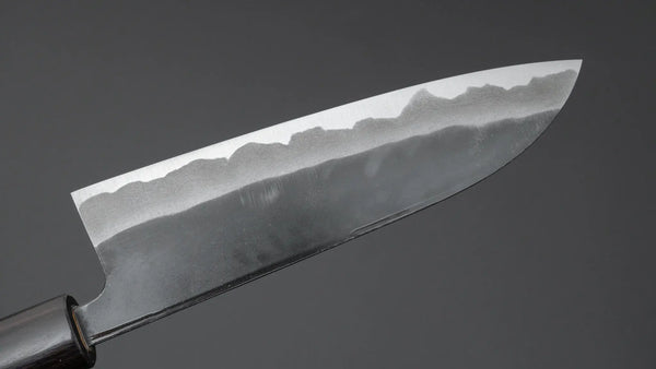 Hitohira MS Kurouchi White #2 Santoku 165mm Rosewood Handle - Tetogi