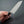 Hitohira NM Tsuchime Santoku 170mm Purpleheart Handle - Tetogi