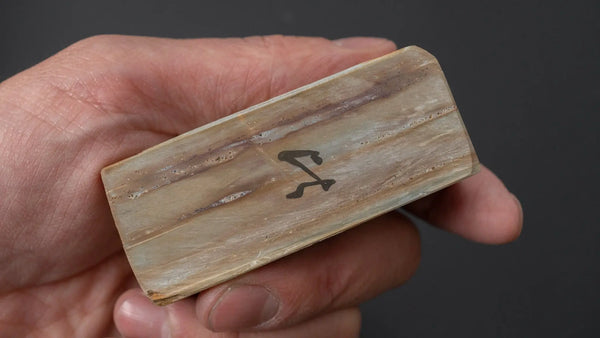 Hitohira Picked New Mined Nakayama Suita Natural Stone Large Koppa (with Nagura) - Tetogi
