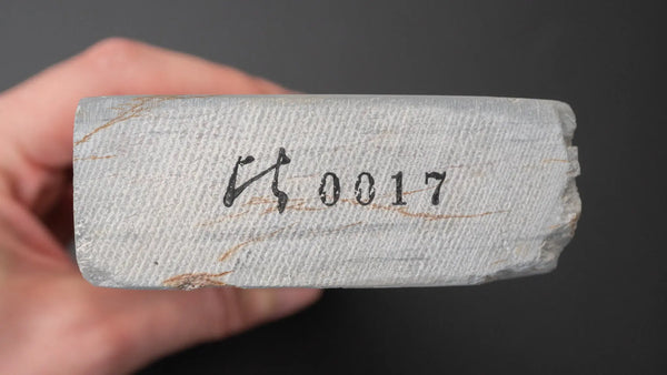 Hitohira Picked Ozakiyama Suita Karasu Renge Natural Stone (No.0017) - Tetogi
