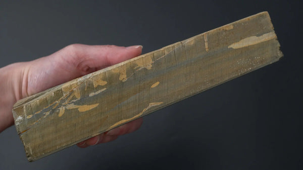 Hitohira Picked Shobudani Tomae Natural Stone (No.0012) - Tetogi