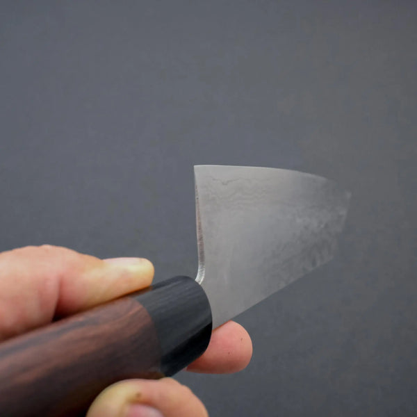 Hitohira Setsu Forged VG10 Damascus Bunka 170mm Rosewood handle - Tetogi