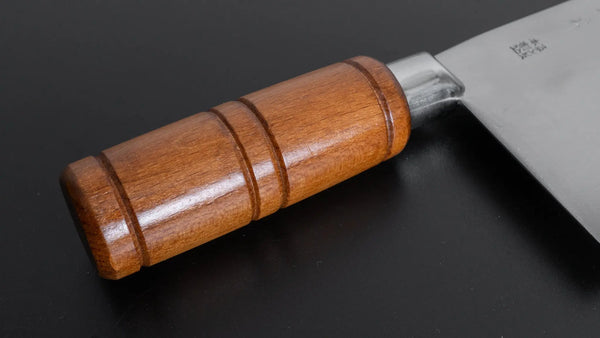 Hitohira Stainless Clad Chinese Cleaver 200mm Beechwood Handle - Tetogi