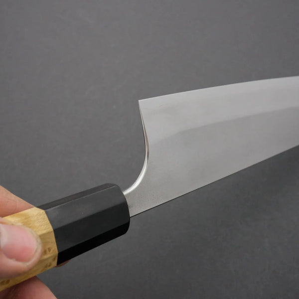Hitohira STK Blue Super Nashiji Gyuto 240mm Taihei Custom Birdseye Handle - Tetogi