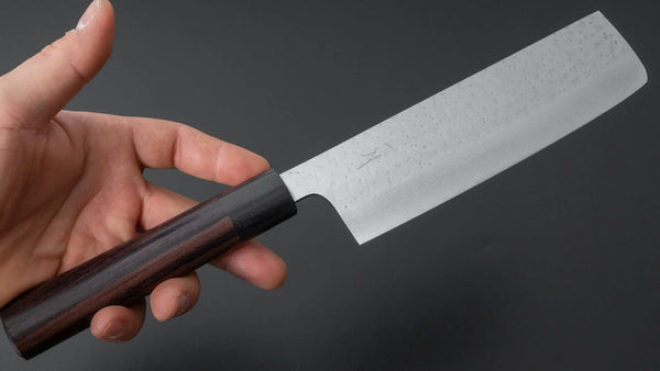 Hitohira STK V10 Nakiri 165mm Wood Handle - Tetogi